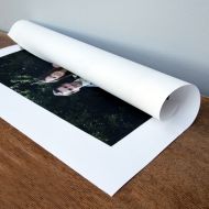Your Photo Printed on Canvas - rolled + extra canvas for mounting